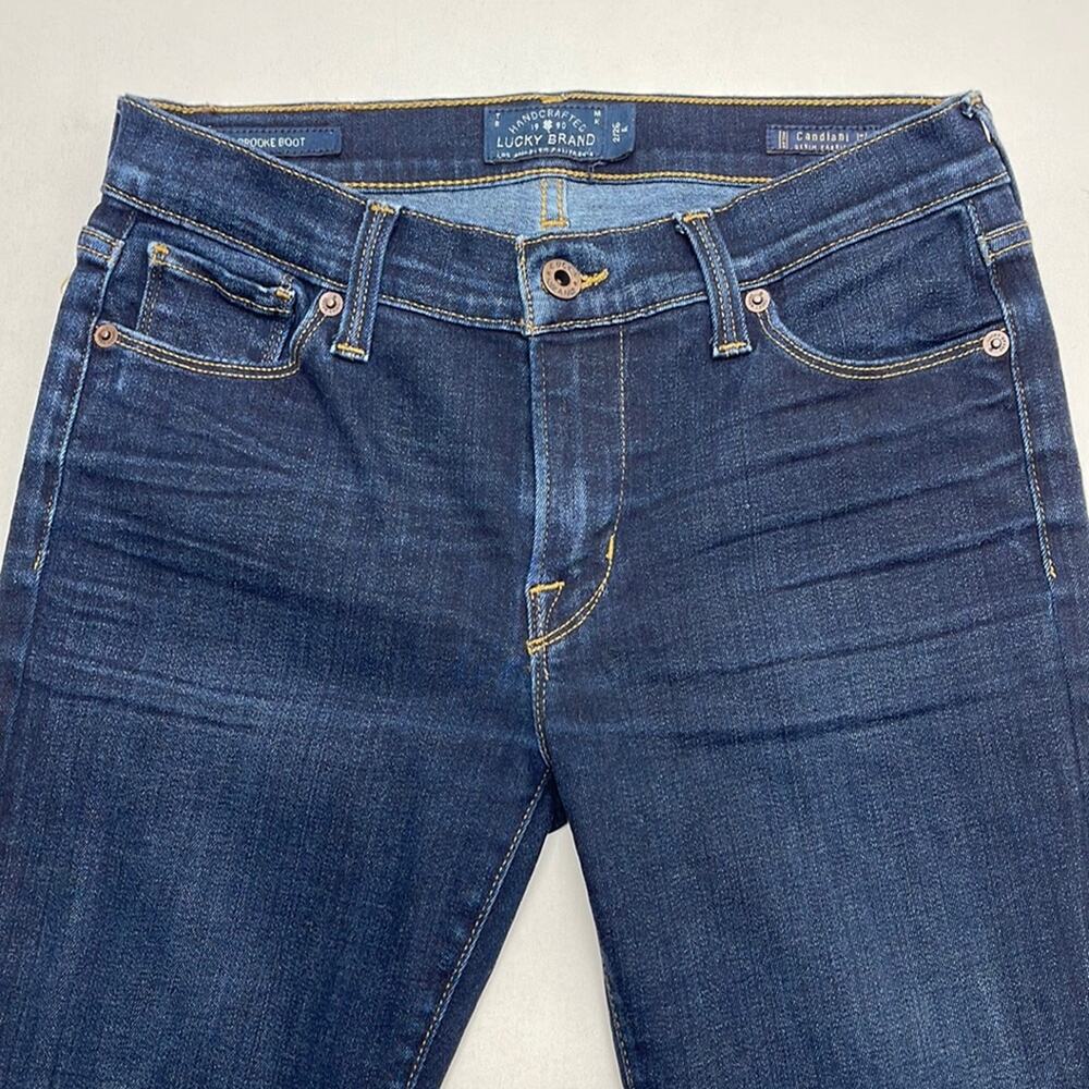 LUCKY BRAND Women’s 2 / 26 BROOKE BOOT Blue Jeans